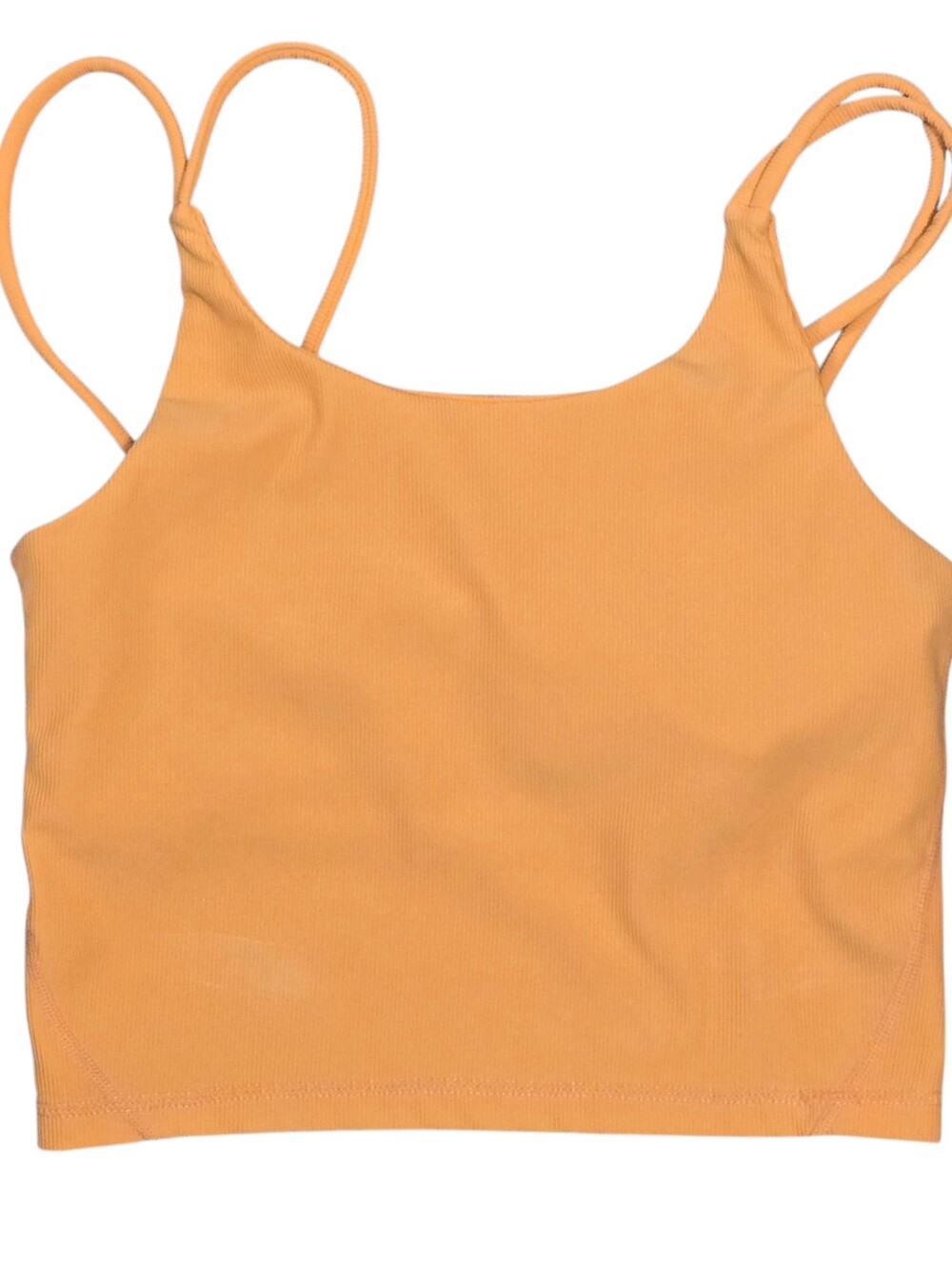 WILO Ribbed Seamless Sports Bra Crop Top Small